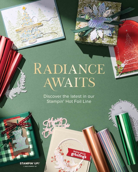 Stamping Specials Radiance Awaits Hot Foil Brochure
